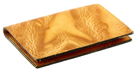 porte-carte cuir chèvre fond blanc