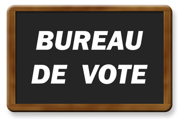 Bureau de vote - Signalétique