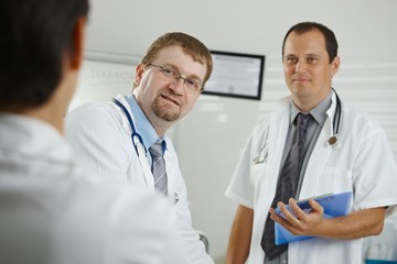 Doctors having consultation