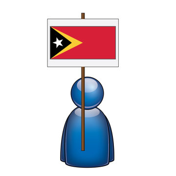 Pancarta Timor Oriental