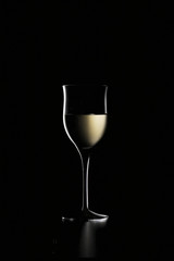 bicchiere di vino bianco