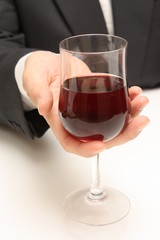 Un verre de vin