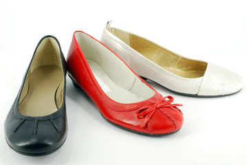woman flat shoes