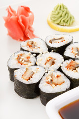 Traditional Japanese food.