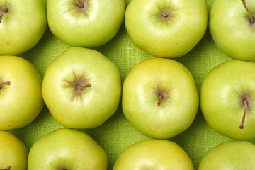 Green apples.