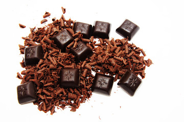 Chocolate slices