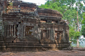 Naklejka premium Wat Phu Khmer Tempel in Laos