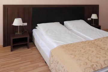 Elegant and modern bedroom interior design.