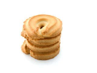 Cookies Isolated on White Background