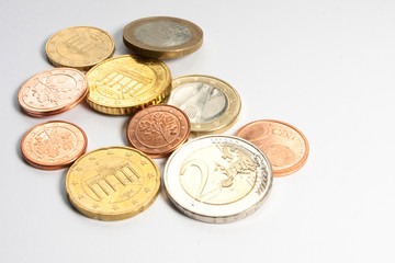 euro coins
