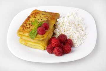 Pancakes with cottage cheese