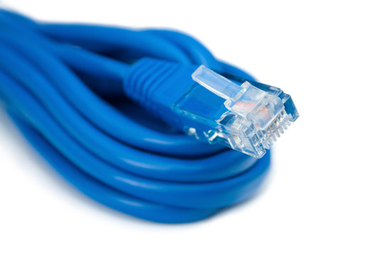 Blue Ethernet Cable