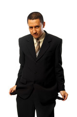 Bankrupt Business Man