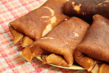 hot pancakes for breakfast