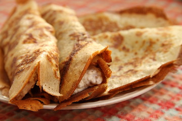 hot pancakes for breakfast