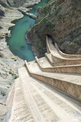 Dam Escales in Spain