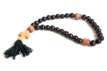 Wood rosary