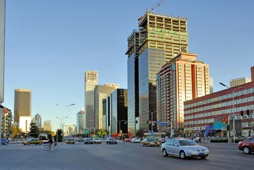 Foto auf Alu-Dibond China Peking, Straßenszene © claudiozacc