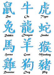Zodiaco Cinese-Chinese Zodiac-Zodiaque Chinois-2