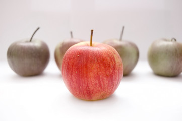 Apples conceptual image.