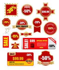 sale labels