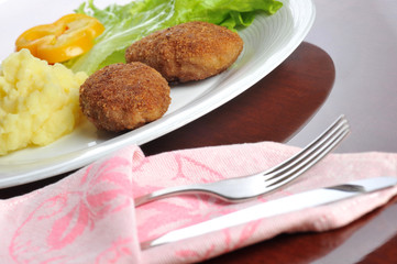 roasted cutlets