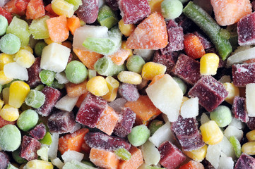 sliced  vegetables