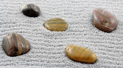 micro-billes verre décoration, galets, jardin japonais