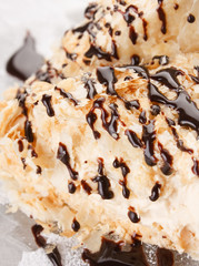 puff pastry with chocolate.