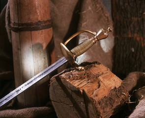 Ancient sabre.