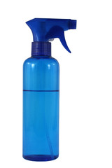 Blue spray bottle