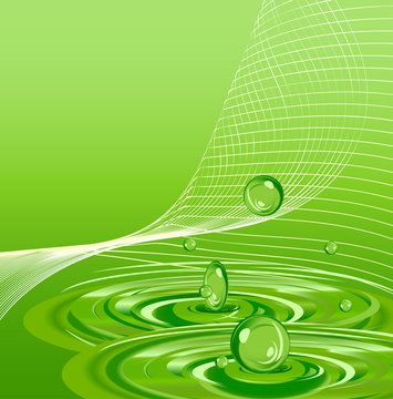 Drops vector background fpr [oster or card