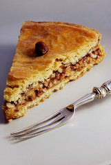 pecan pie slice