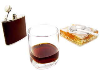 Whiskey and Flask