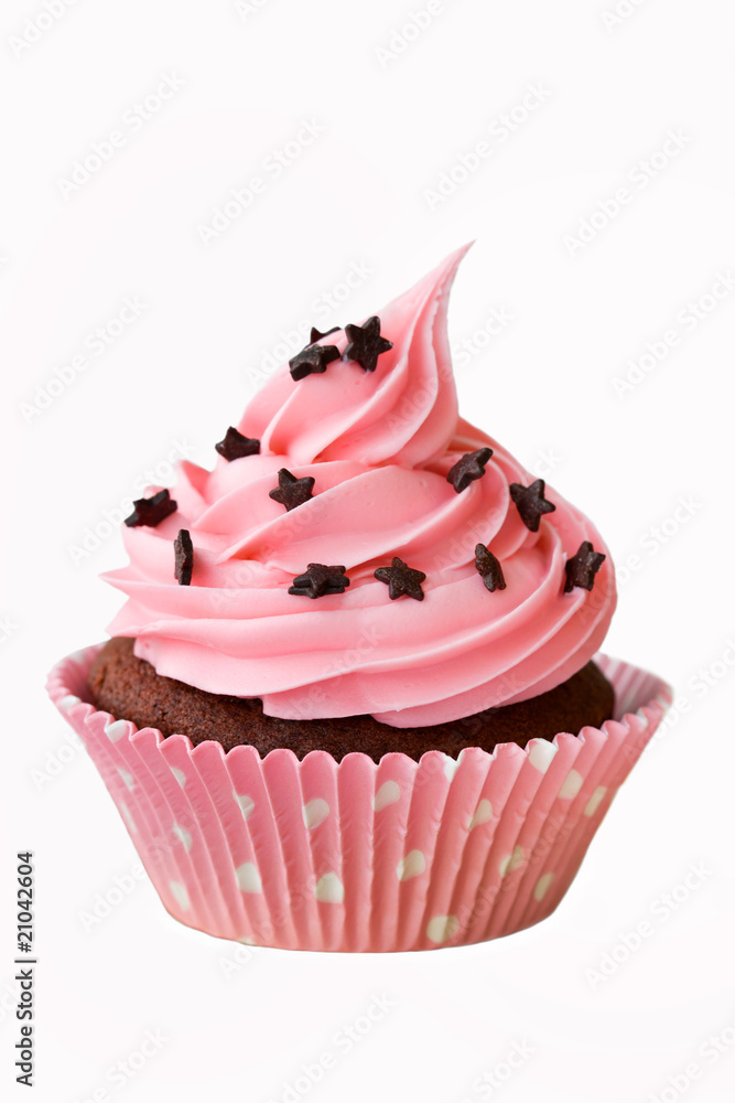 Sticker cupcake