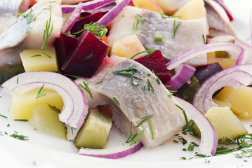Matjes Salat