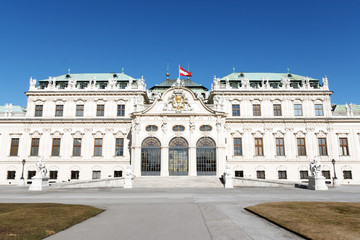 Fototapeta na wymiar Wien / Wien / Górny Belvedere