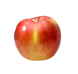 Red apple isolated on a white background