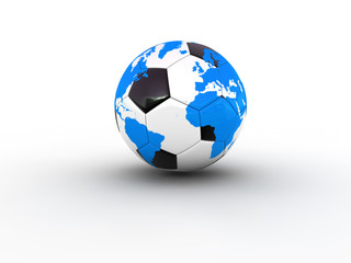 soccer football ball World globe