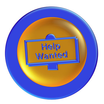 blue glossy icon