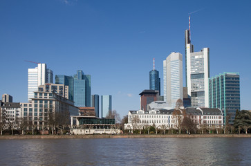 Cityscape of Financial district, Frankfurt