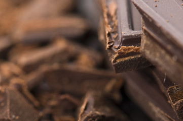 Chopped chocolate