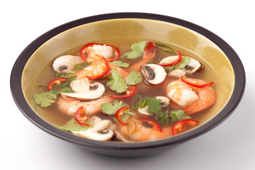Hot-And-Sour Prawn Soup