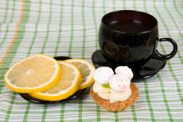 Cupcakes  and tea