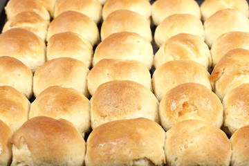 Freshly baked rolls
