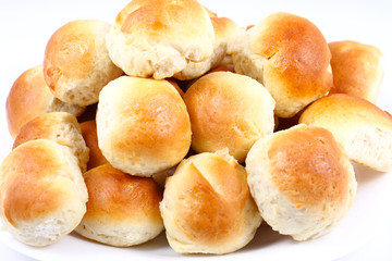 Freshly baked rolls