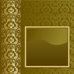 Brown and gold background