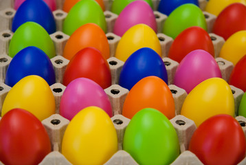 Obraz premium bunte Ostereier