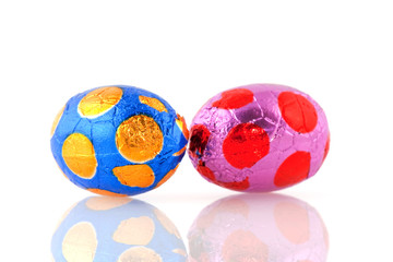 Chocolate easter eggs