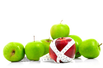 apples measured  the meter, sports apples